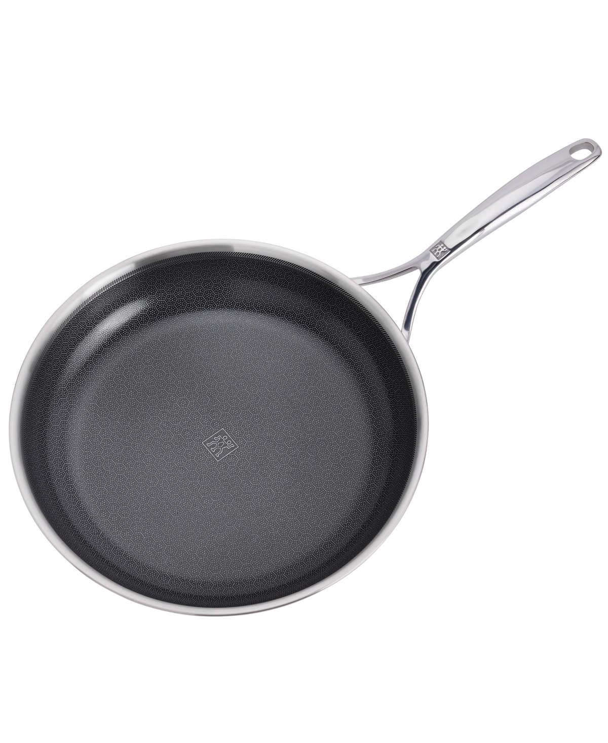 Zwilling Peak 12" Stainless Steel Dual Performance Ceramic Fry Pan