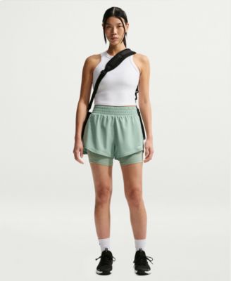 Women's One Dri-Fit High-Waist 2-in-1 Shorts