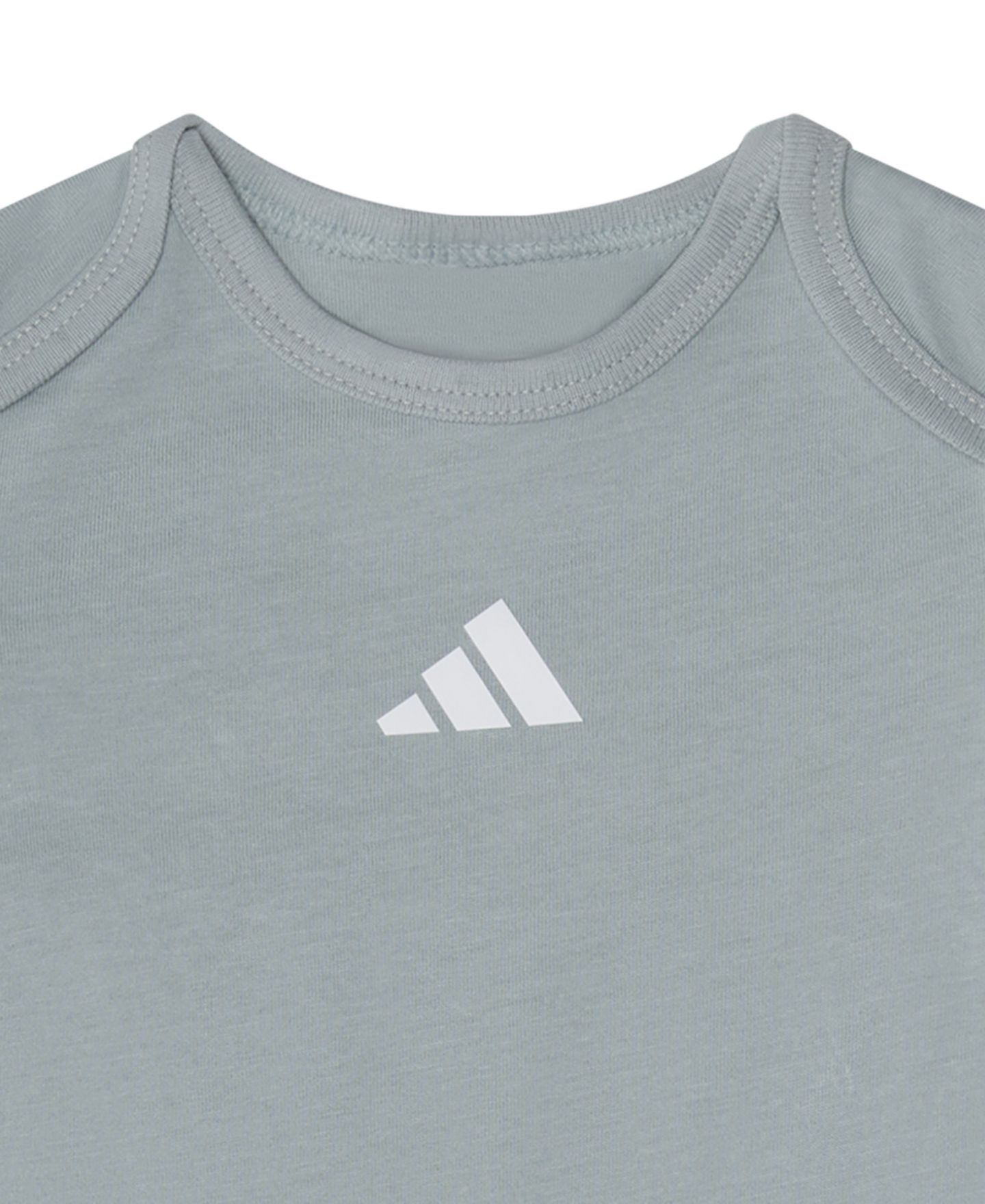 Комплект adidas Short-Sleeve Bodysuit and Shorts, 2-Piece Set для мальчиков-малышей, цвет: Мятный — фото 7