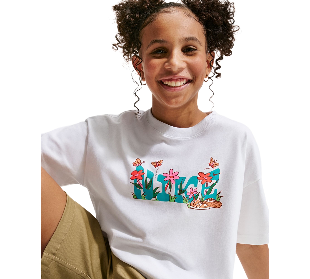 Nike Sportswear Girls' Short-Sleeve T-Shirt