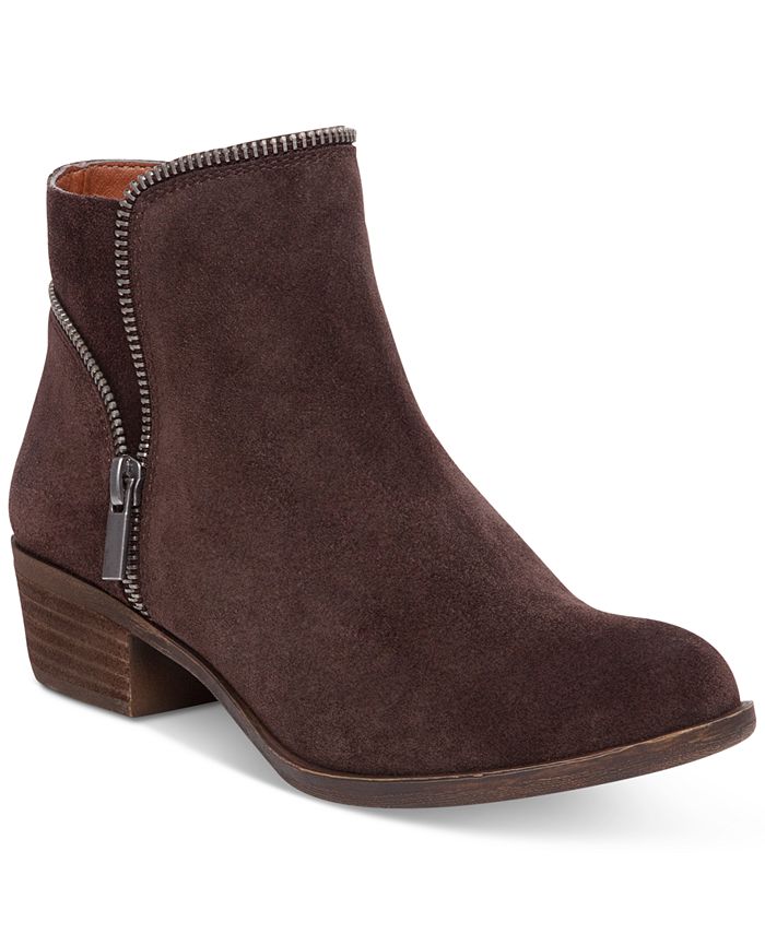 Lucky brand discount zipper booties