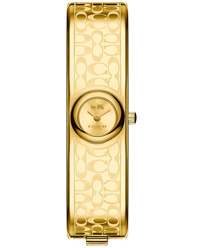 Coach bangle bracelet watch on sale