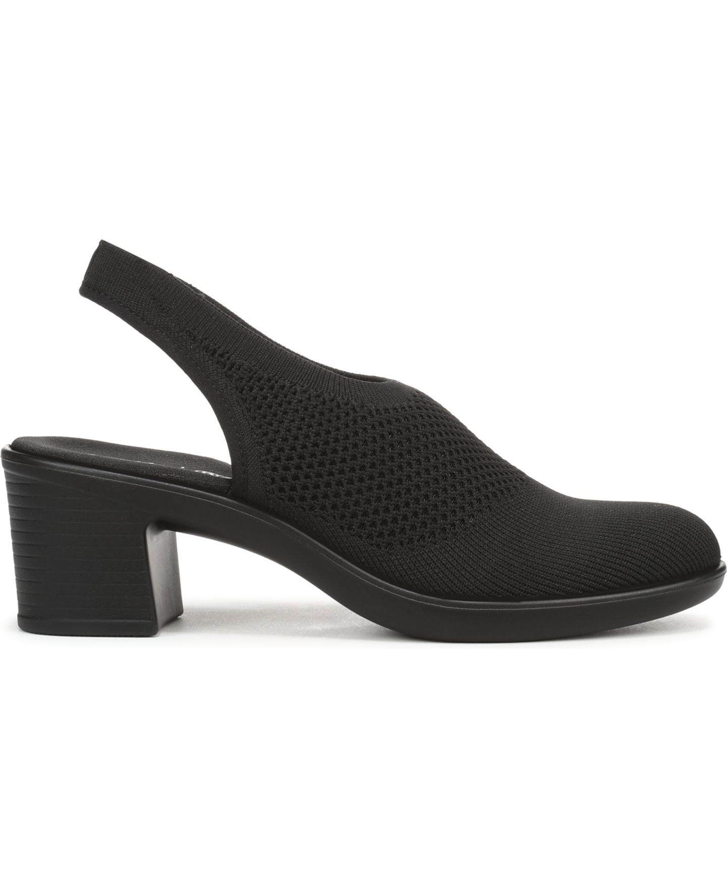 Женские туфли LifeStride Lexington Slingback Pumps, цвет: Чёрный вязаный — фото 2