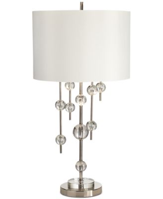 Kathy Ireland - New York Mod Polished Nickel Table Lamp