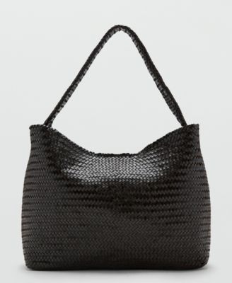 Women's Braided Bucket Bag