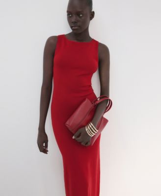 MANGO Women's Red Dresses | Macy's
