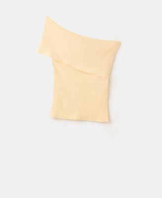 Women's Strapless Knitted Top