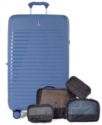 Optima Large Check-In Expandable Spinner and Packing Cubes