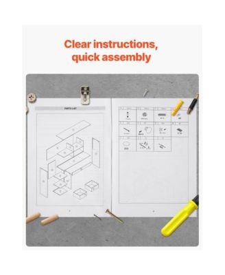3 Tier Desktop Bookshelf 37 x 10 x 31.1 in Office Storage Organizer