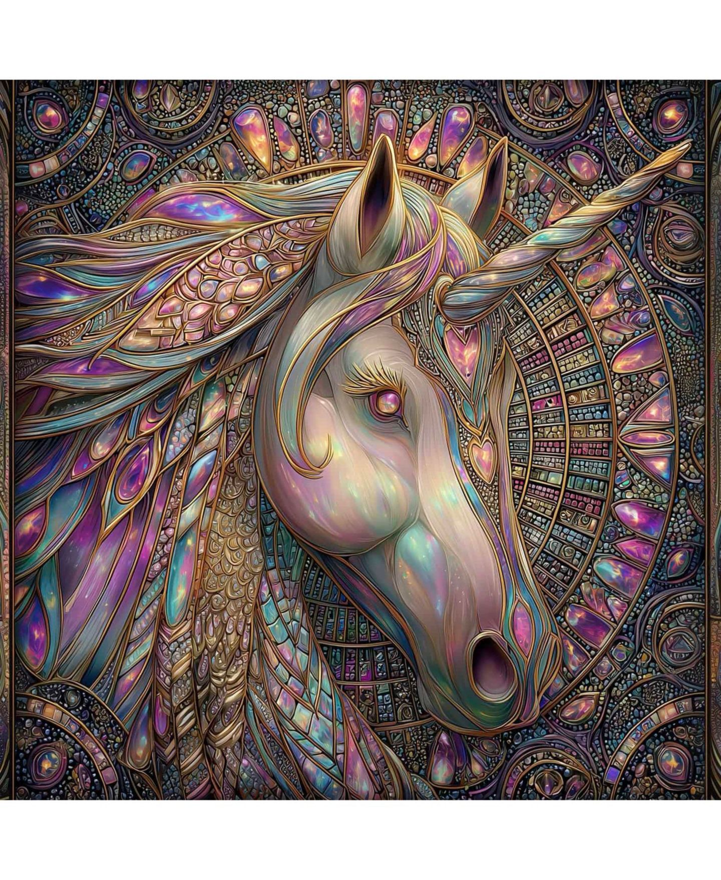 Детский пазл SunsOut Unicorn 1000-Piece Jigsaw Puzzle, от 15 лет — фото 3
