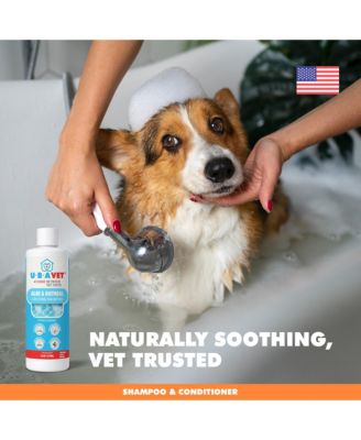Aloe & Oatmeal Shampoo for Dogs & Cats - Gentle Hydrating Formula - (16.9 fl oz / 500ml)
