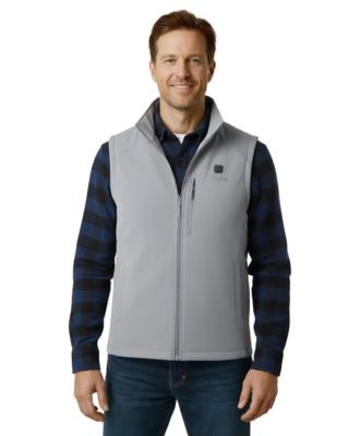 Men's 4-Zone Heated Softshell Vest