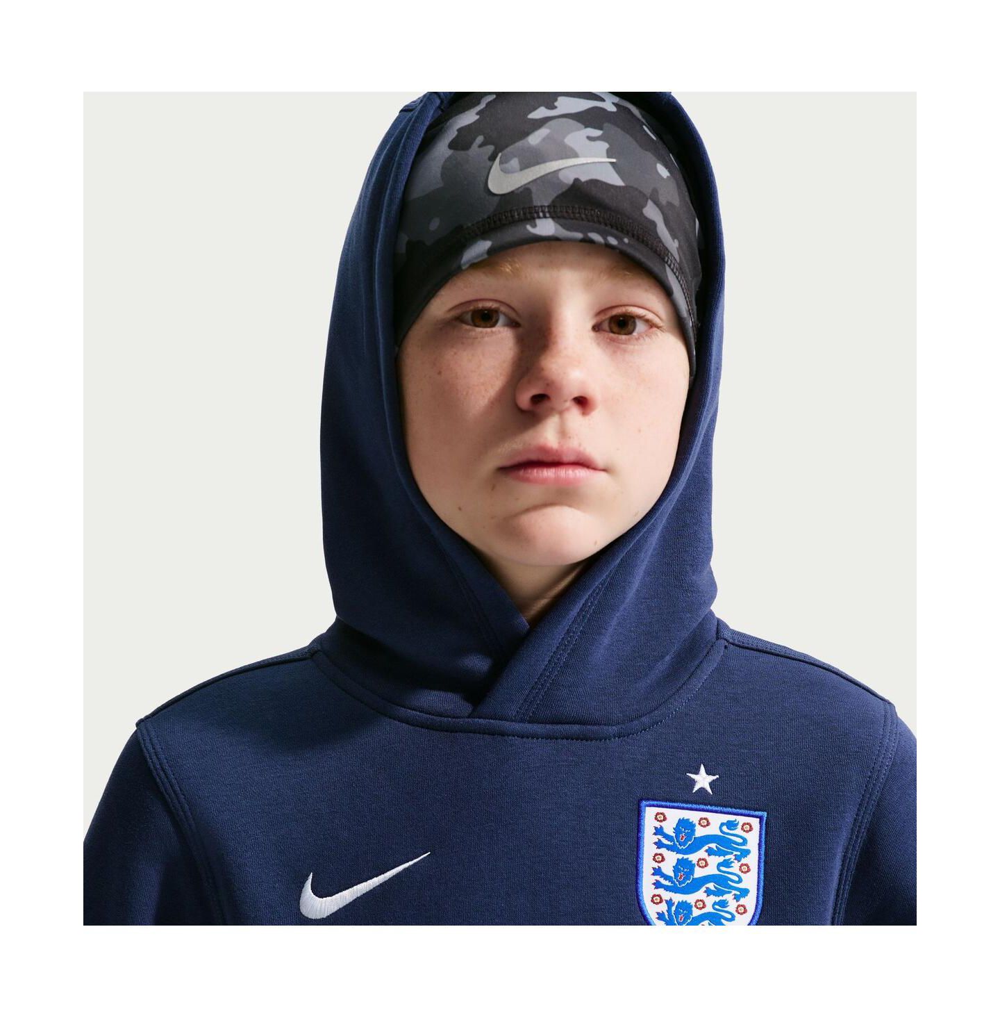 Детское худи Nike Navy England National Team Club — фото 3