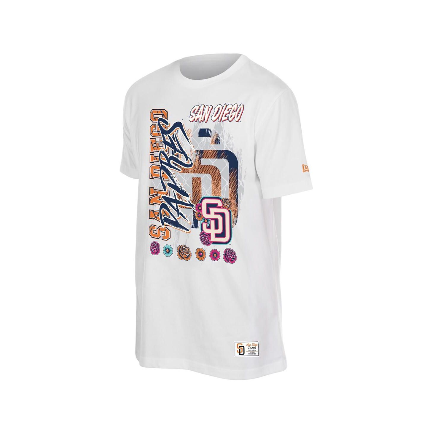 Мужская футболка New Era White San Diego Padres 2026 City Connect Photo Real — фото 4