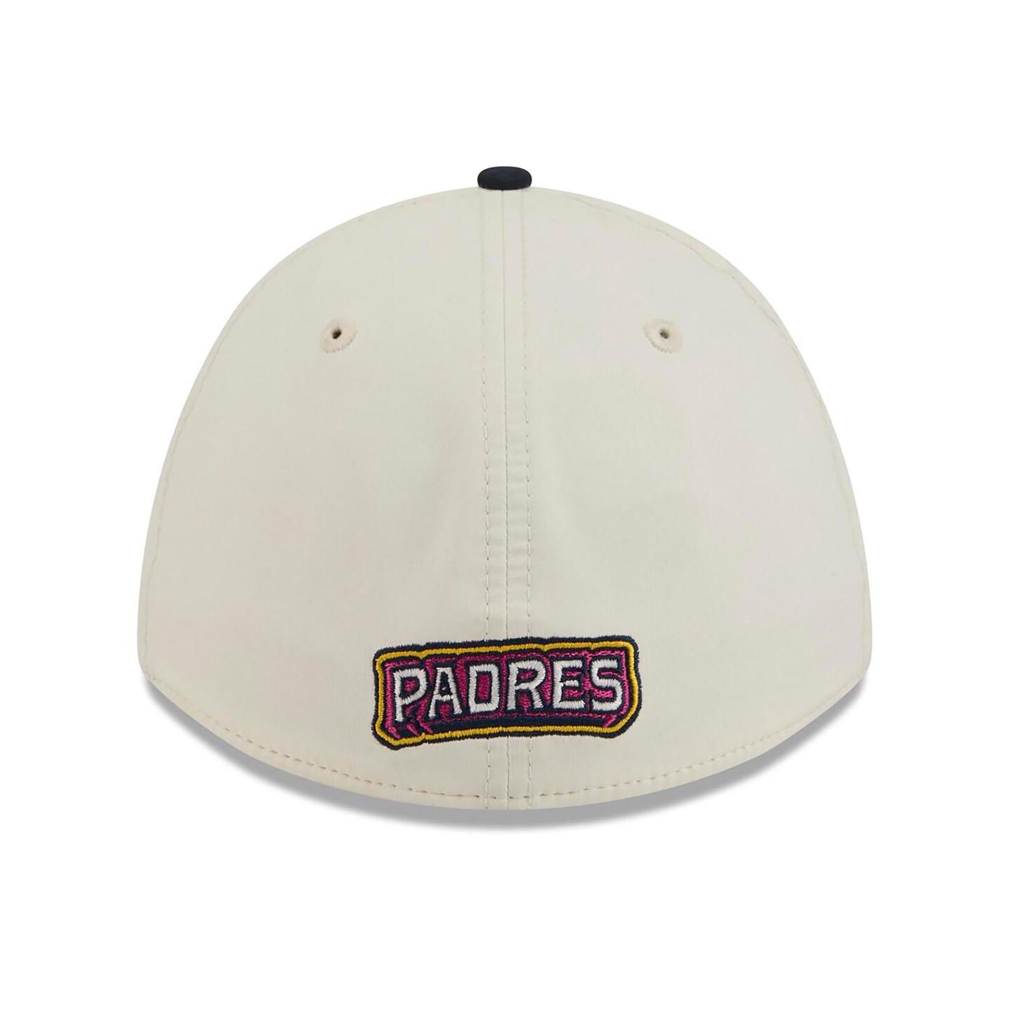Мужская кепка New Era Orange/Navy San Diego Padres 2026 City Connect M-Crown A-Frame 39THIRTY Flex Hat — фото 5