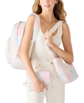 Madden Girl Lynxqc Quilted Cotton Dome Medium Backpack and