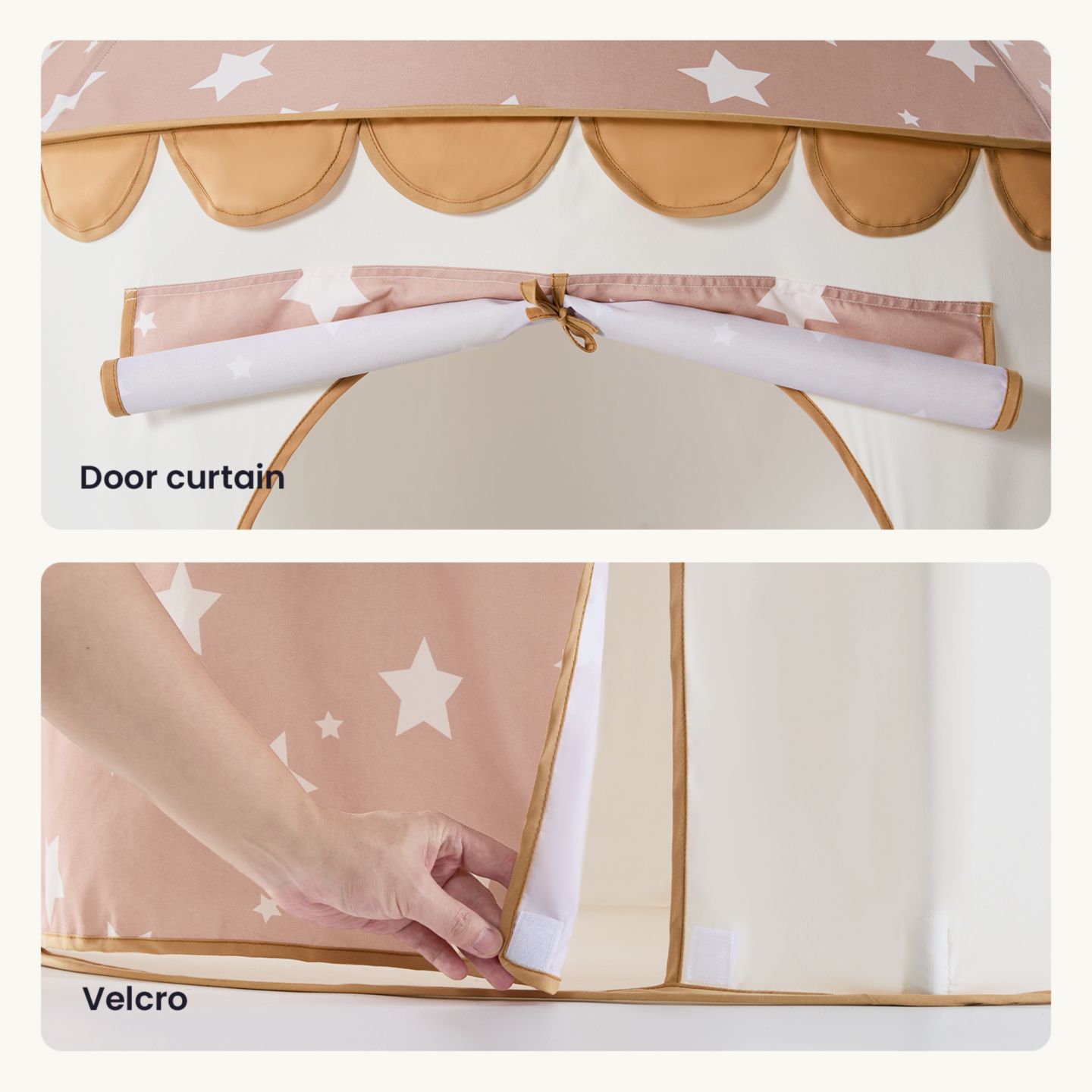Детская игрушка Tiny Land Starry Indoor Play Tent, Ages 2+ — фото 6