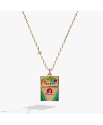 Crayola 'To Teach Is To Color A Life Forever' Crayon Box Locket