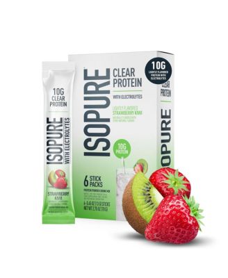 Protein Water Stickpacks Strawberry Kiwi, 6 Count