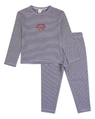 Baby Girls 2 Piece "Generation MiniMoi" Mini-Stripe Cotton-Rich Lounge Set