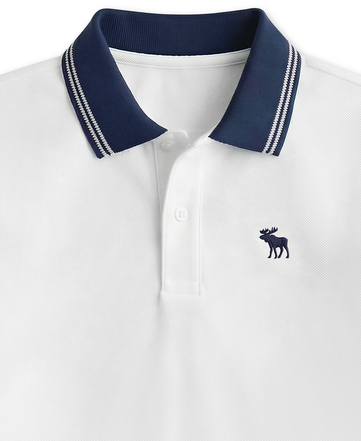 abercrombie kids Toddler Boys' 2T-5T Tipped Short-Sleeve Polo Shirt