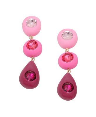 Women's Bubblegum Drop Earrings