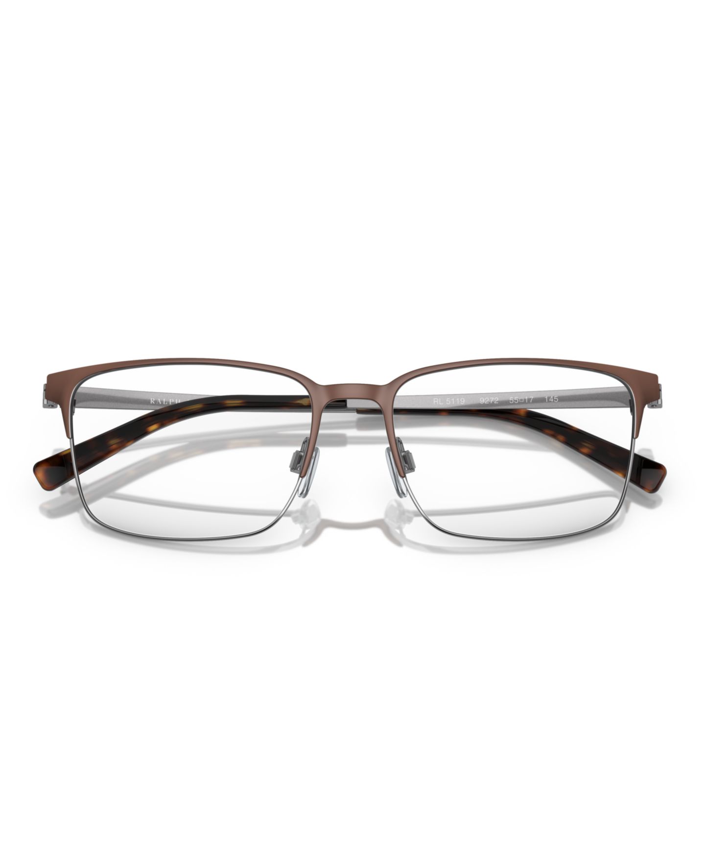 Мужские очки Ralph Lauren Rectangle Eyeglasses, RL5119, цвет: Синий / Серебристый — фото 6