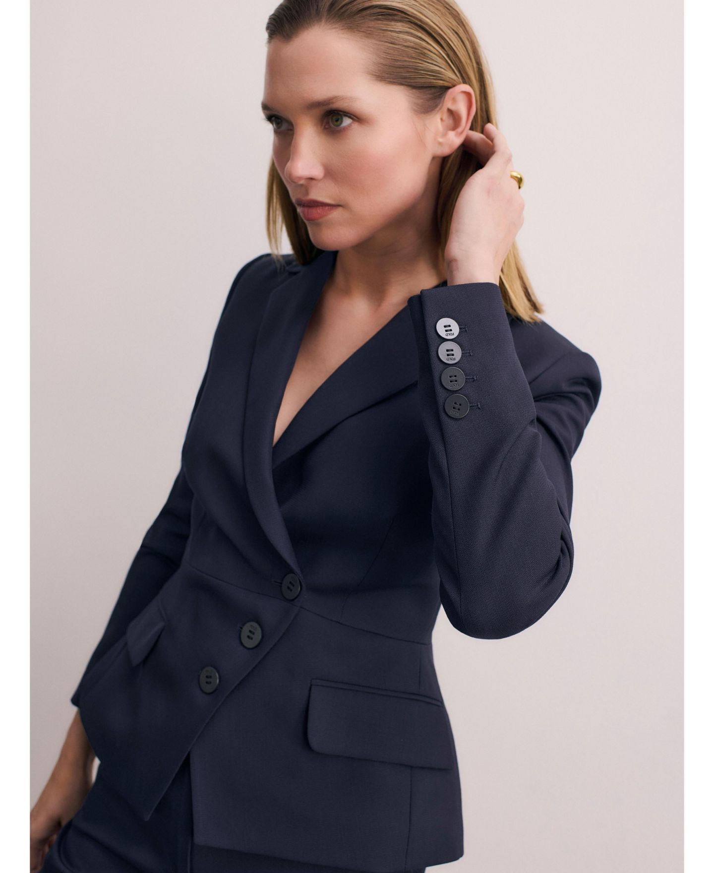Женский пиджак The Fold Belmont Wool Blazer — фото 5