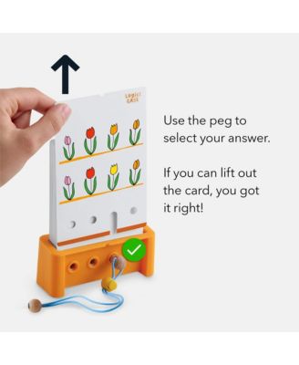 Logic! CASE Starter Set - Brain Teaser Puzzles and Car Games for Kids Ages 4-8, A Handheld Game to Develop Critical Thinking for Kids