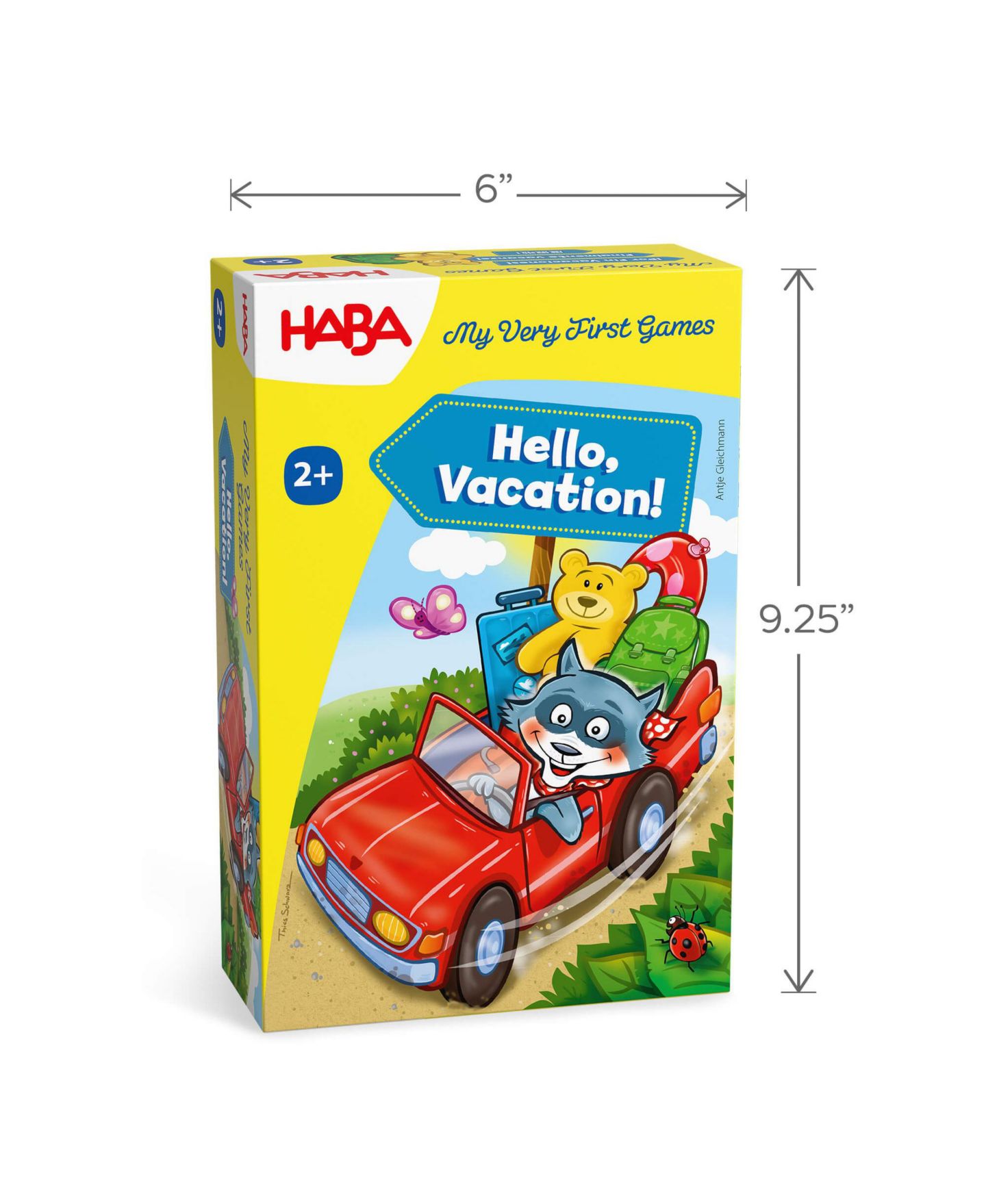 Детская настольная игра Haba Hello Vacation Color-Matching Board Game, Ages 2+, цвет: Красный — фото 7