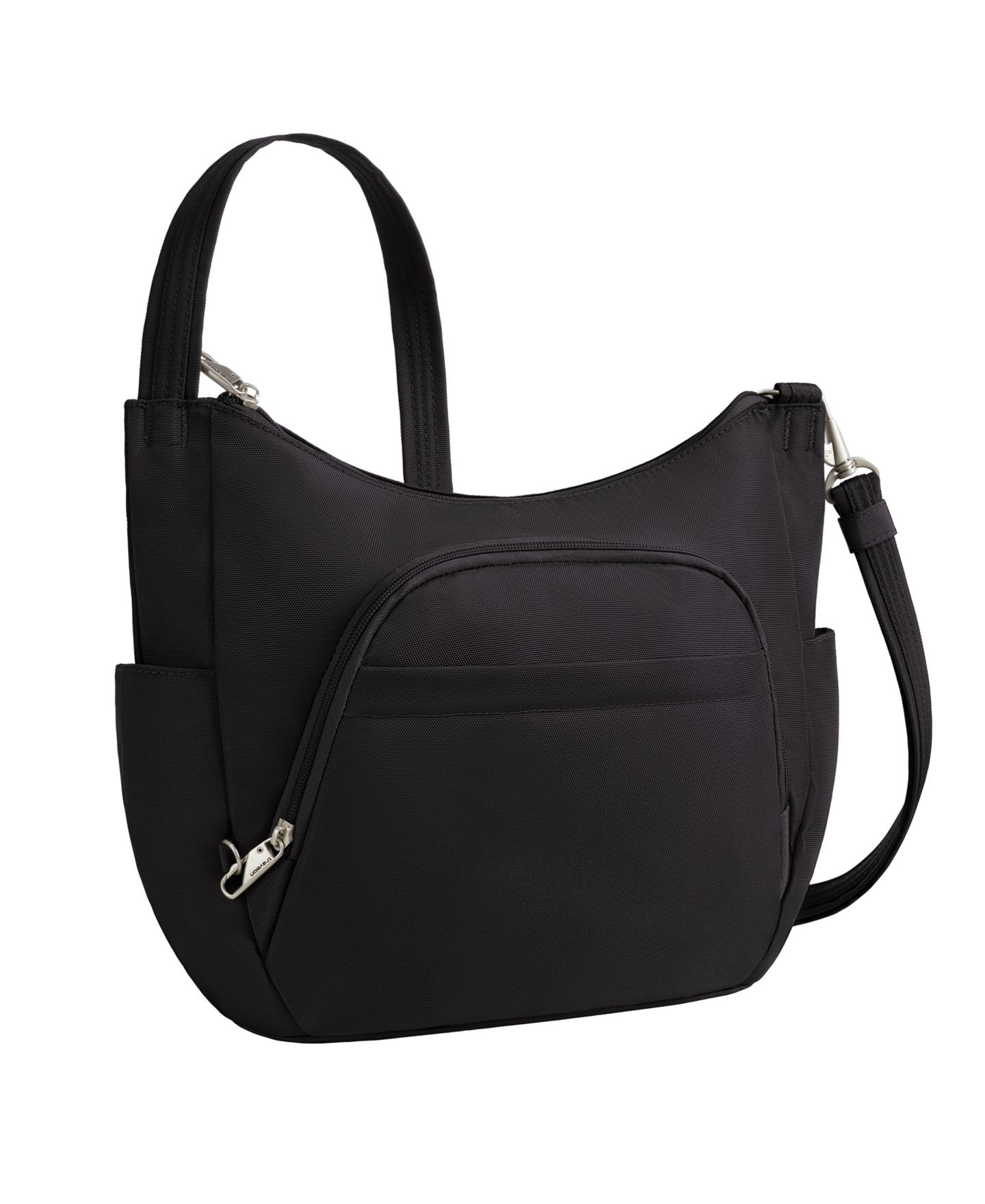 Женская сумка Travelon Anti-Theft Classic Crossbody Bucket, цвет: Чёрный — фото 5