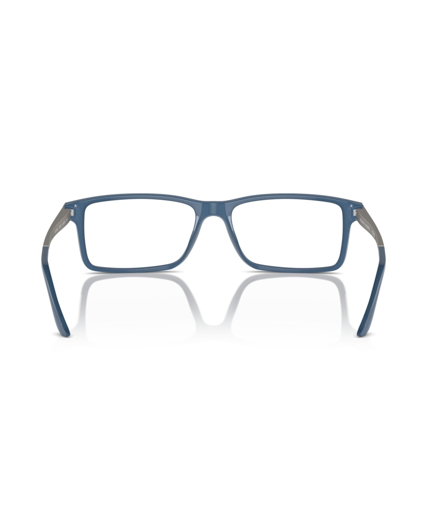 Мужские очки Ralph Lauren Rectangle Eyeglasses, RL6128, цвет: Тёмно-синий синий — фото 4