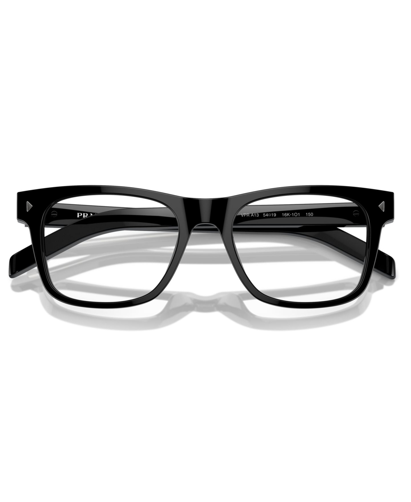 Мужские очки PRADA Pillow Eyeglasses, PR A13V, цвет: Чёрный — фото 5