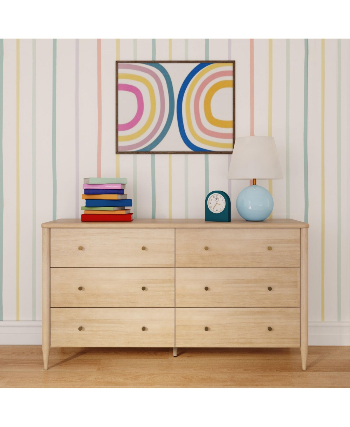 Max and Lily Harbor 6-Drawer Dresser