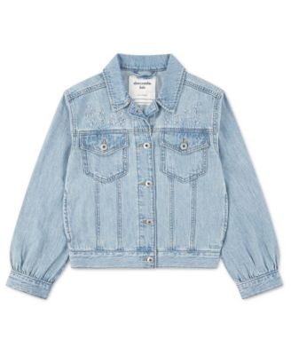 Baby Girls' Oversized Dobby Jacket