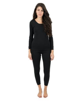 Women's Matching Family Two Piece Cotton Long Sleeve Shirt and Pants Solid Color Pajamas