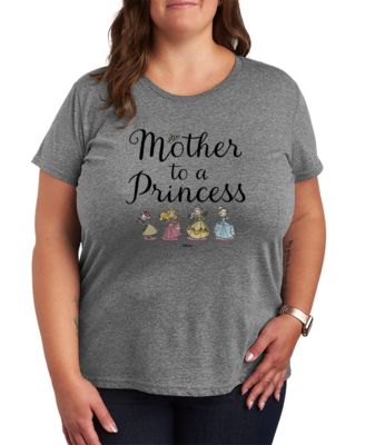 Plus Size Disney Princess Mother to Princess Short-Sleeve Graphic T-Shirt