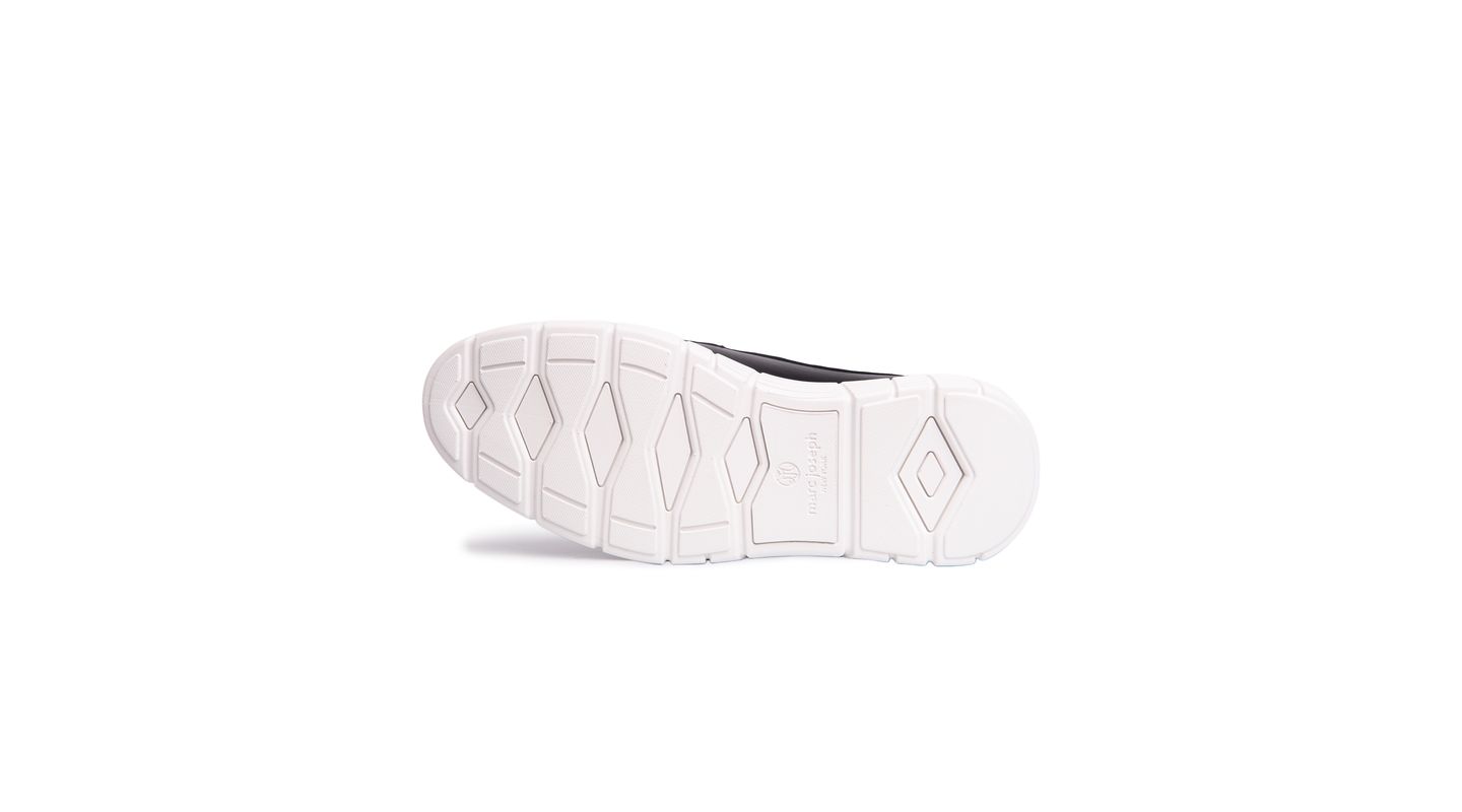 Marc Joseph New York Edward Street Hands-Free Slip On Technology Perforated Oxfords, цвет: Чёрный кожаный — фото 5