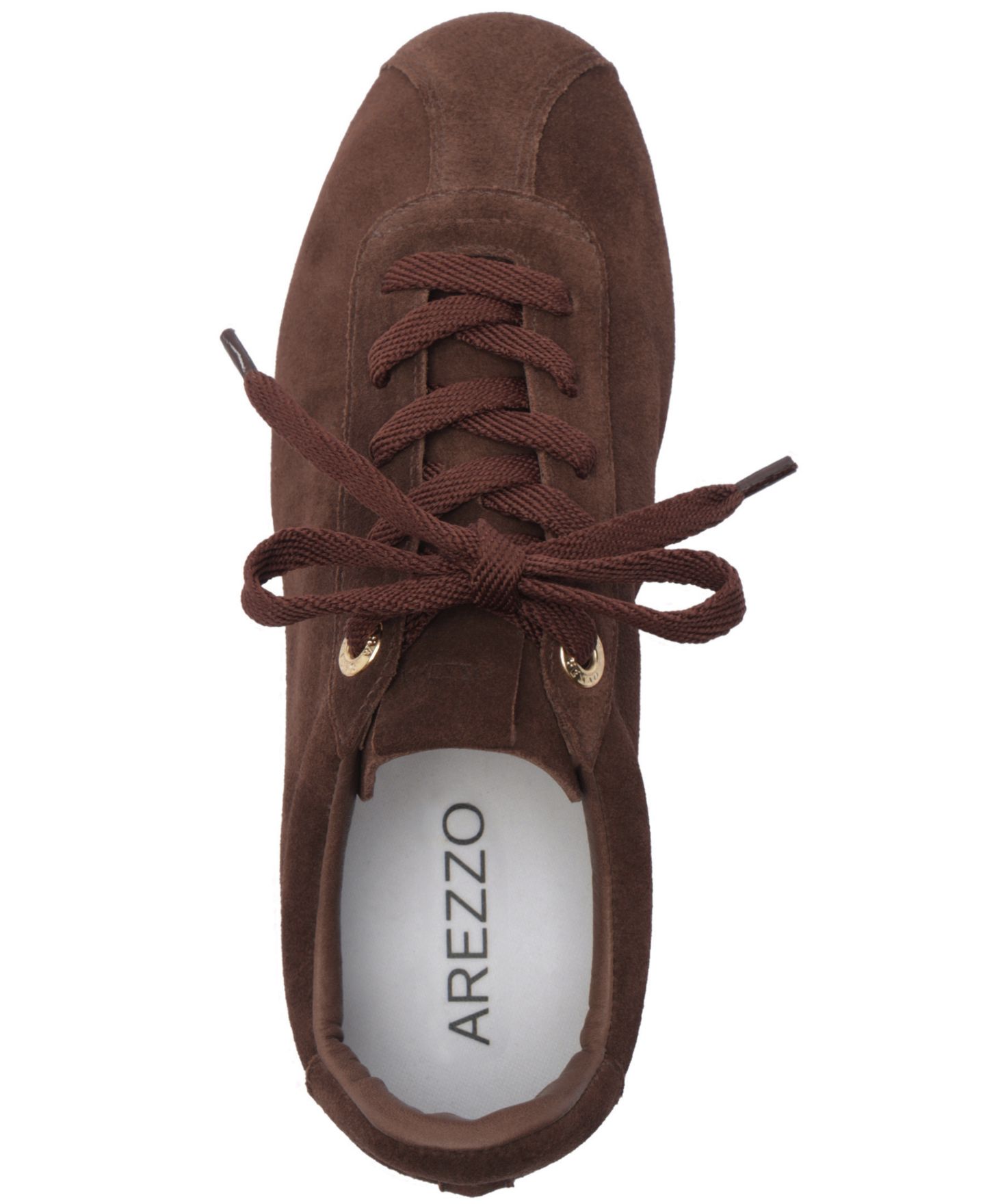 Женские кроссовки Arezzo Maureen Flat Round Toe, цвет: Какао — фото 4