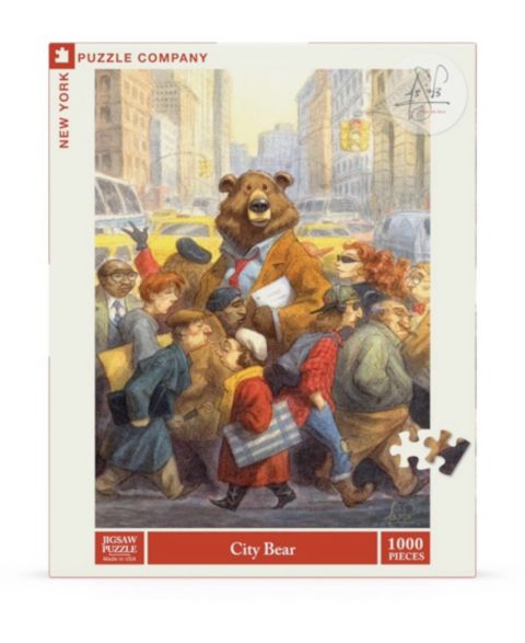 Детский пазл New York Puzzle Company City Bear 1000 Piece Puzzle