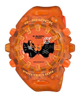 G-Shock Men's Japanese Quartz Analog Digital Orange Resin Watch