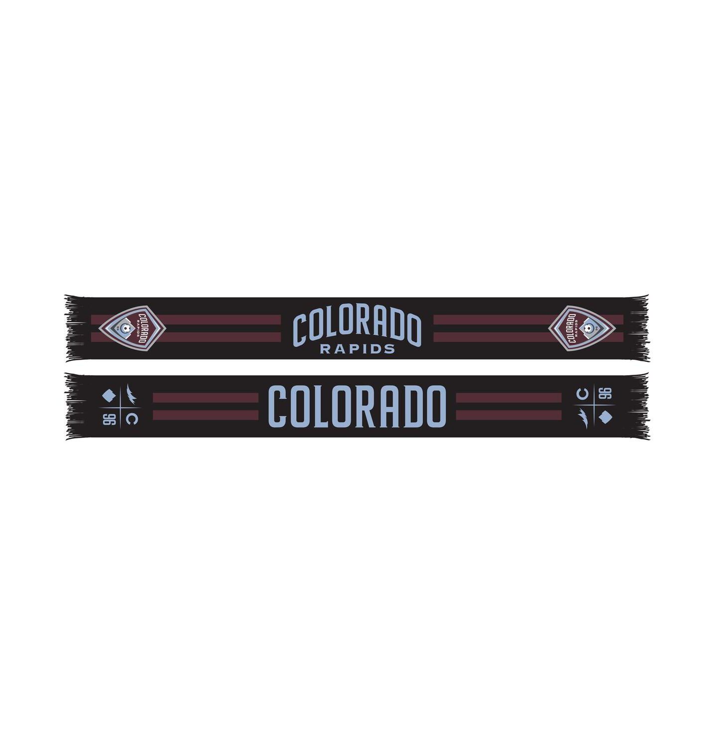 Женский шарф Ruffneck Scarves Colorado Rapids Jersey Hook — фото 1