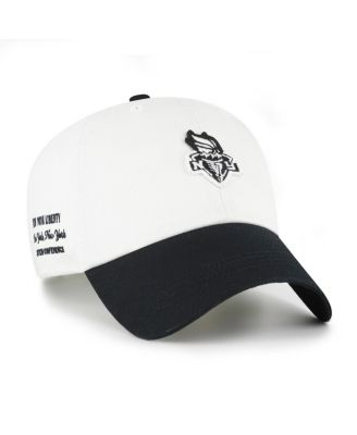 Men's and Women's White/Black New York Liberty Contemporary Two-Tone Clean Up Adjustable Hat