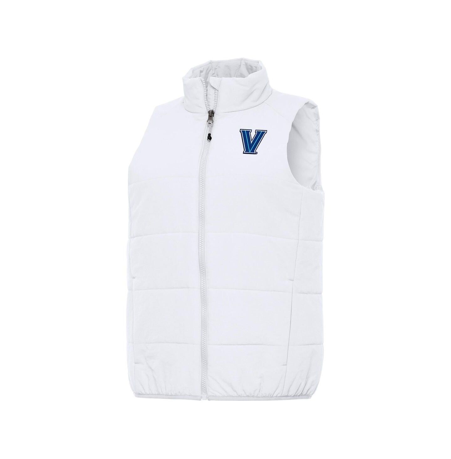 Женский жилет Antigua White Villanova Wildcats Experience Full-Zip — фото 1