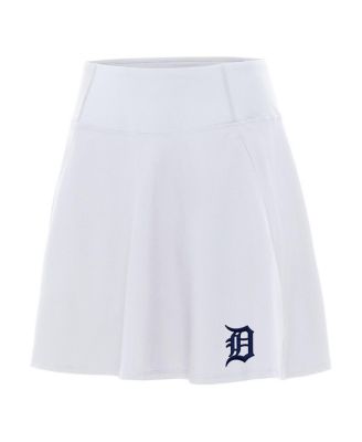 Antigua - Women's White Detroit Tigers Chip Skort