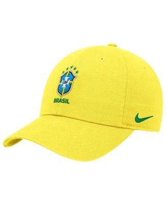 Men's Yellow Brazil National Team Club Adjustable Hat
