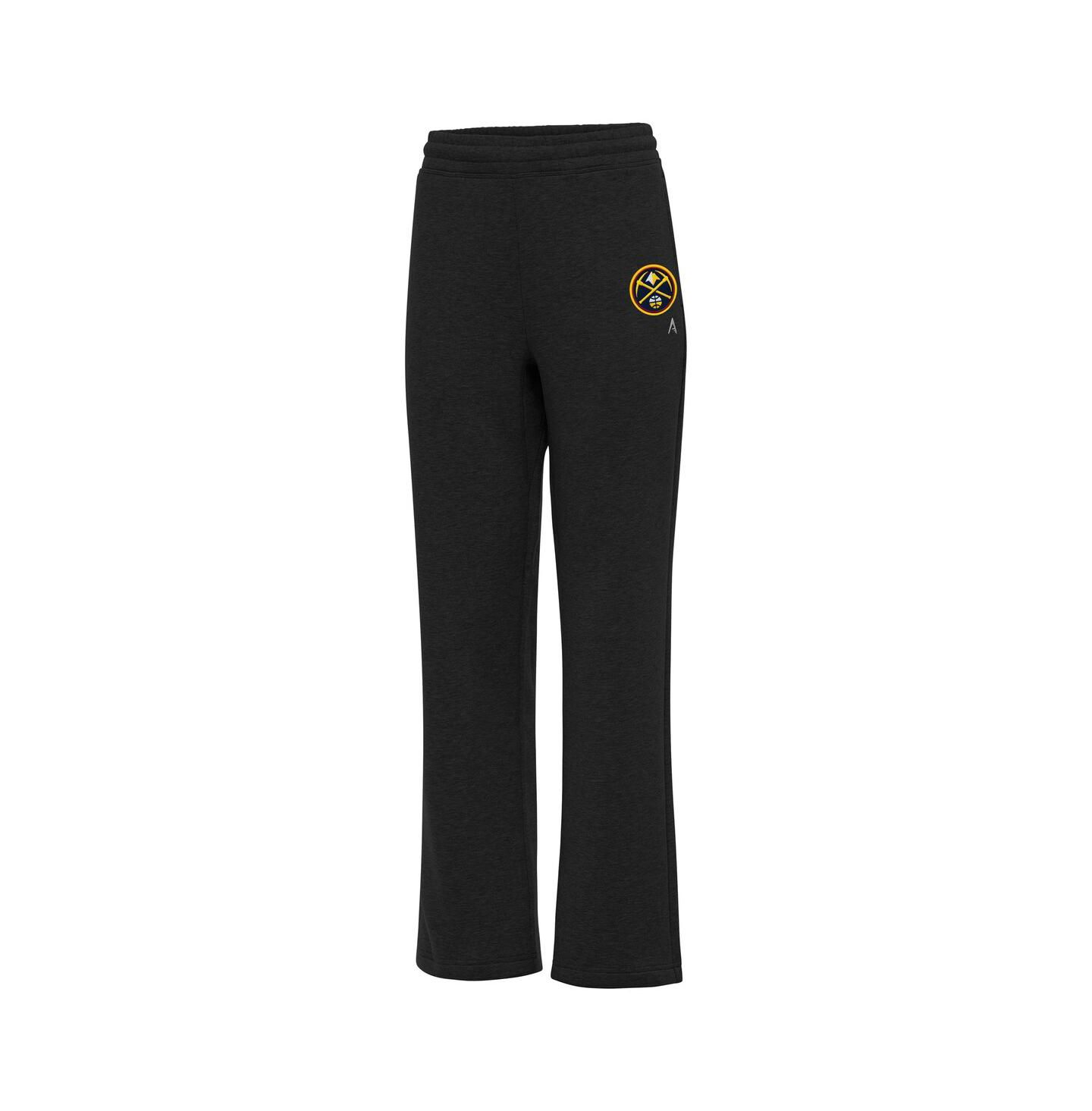 Женские брюки Antigua Black Denver Nuggets Victory Sweatpants — фото 1