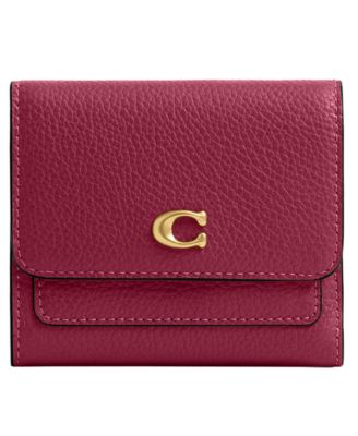 Mila Mini Leather Flap Wallet 