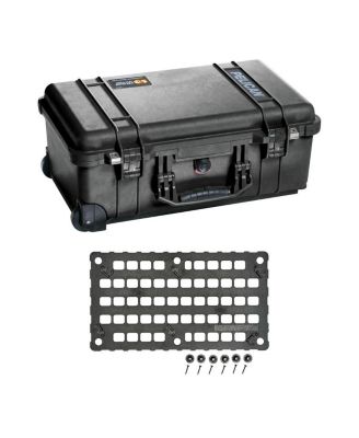 1510TP Carry-On Case with TrekPak Divider System, with Pelican molle panel lid organize