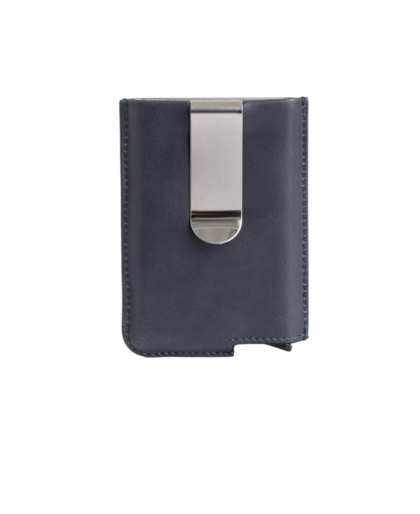 Мужской кошелёк Velez Leather Mini wallet Document Holder, цвет: Синий — фото 3